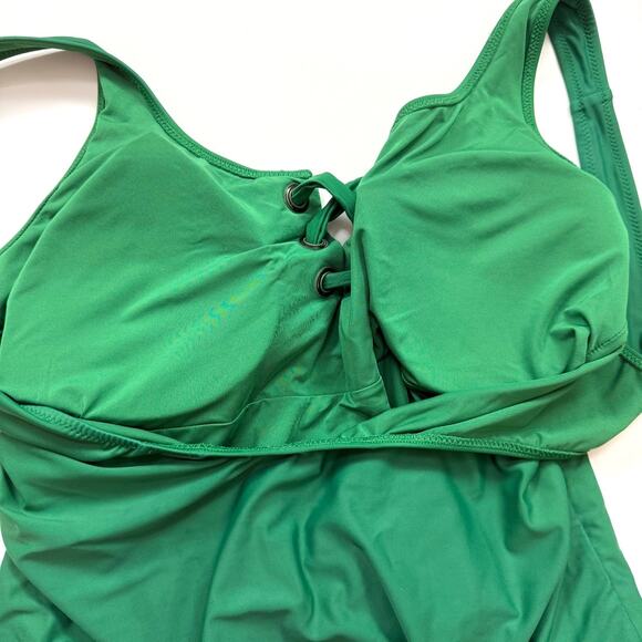 Aerie Green One Piece Swimsuit - Picture 9 of 9